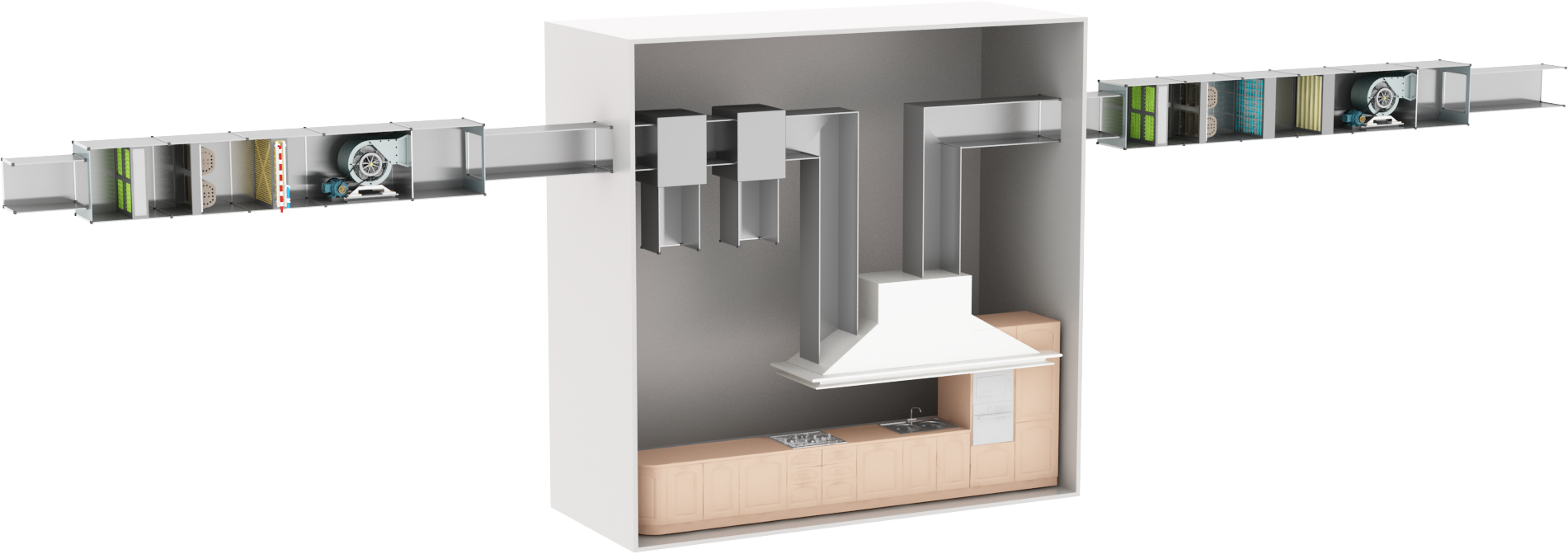 BMS graphics example: Kitchen extract fan 2